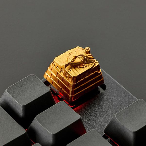 keyboards 3d profile gold pharaoh design metal keycaps for cherry switch mechanical gaming keyboard backlit flip cnc aluminum alloy keycap
keyboards 3d profile gold pharaoh design metal keycaps for cherry switch mechanical gaming keyboard backlit flip cnc aluminum alloy keycap
