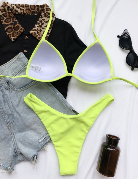 2021 neon halter bra cup women swimsuit female thong swimwear two pieces bikini set push up bathing suit swim ladying
2021 neon halter bra cup women swimsuit female thong swimwear two pieces bikini set push up bathing suit swim ladying