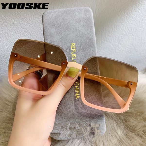 outdoor eyewear yooske vintage gradient sunglasses women men trendy oversized sun glasses femlae black half frame korean style uv400
outdoor eyewear yooske vintage gradient sunglasses women men trendy oversized sun glasses femlae black half frame korean style uv400
