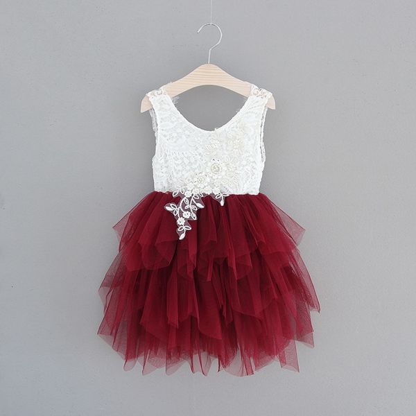 girl's dress summer girls princs flower pin clip applique sleevels backls party tiered tulle 2-7y e15171 75po, Red;yellow
girl's dress summer girls princs flower pin clip applique sleevels backls party tiered tulle 2-7y e15171 75po, Red;yellow