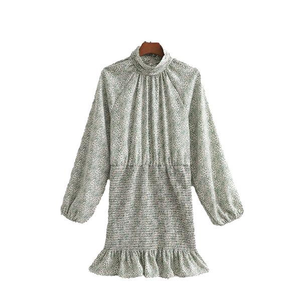 casual dresses woman french floral turtneck ruffles mini 2021 spring fashion ladies pleated es female elegant slim liad, Black;gray
casual dresses woman french floral turtneck ruffles mini 2021 spring fashion ladies pleated es female elegant slim liad, Black;gray