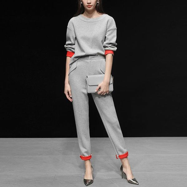 women's two piece pants womens pieces sets runway fashion pullover outfits long sleeve and, White
women's two piece pants womens pieces sets runway fashion pullover outfits long sleeve and, White