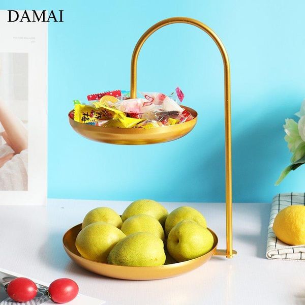 european simple cake stand golden double layer dessert plate coffee table deskdecorative fruit candy display tray dishes & plates
european simple cake stand golden double layer dessert plate coffee table deskdecorative fruit candy display tray dishes & plates