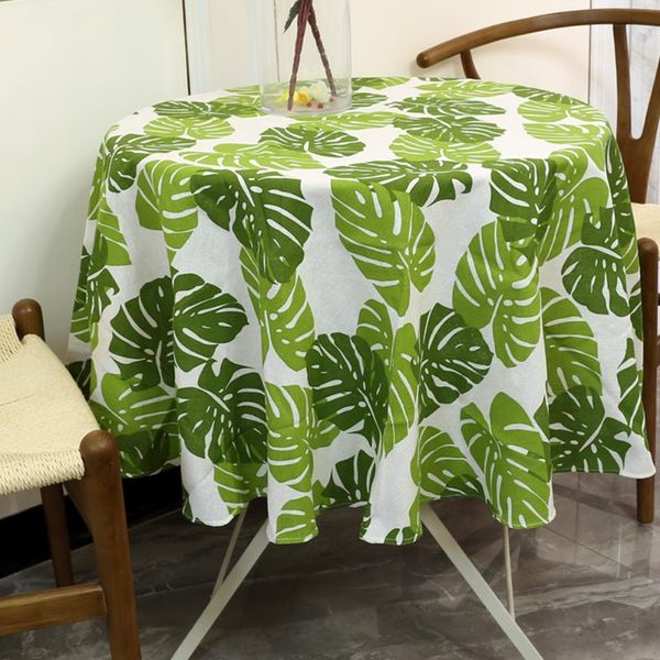 table cloth 150cm cotton linen round tablecloth dining cover nordic printed home decor white green dust for kitchen
table cloth 150cm cotton linen round tablecloth dining cover nordic printed home decor white green dust for kitchen