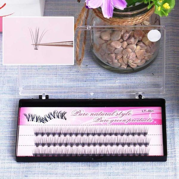 fashion 60 bundle/set false eyelashes extension kit individual cluster natural long grafted fake makeup accessory1
fashion 60 bundle/set false eyelashes extension kit individual cluster natural long grafted fake makeup accessory1