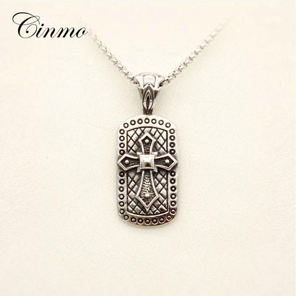 pendant necklaces cinmo cross pattern christian necklace vintage lace shield stainless steel for men women charm jewelry gift, Silver
pendant necklaces cinmo cross pattern christian necklace vintage lace shield stainless steel for men women charm jewelry gift, Silver