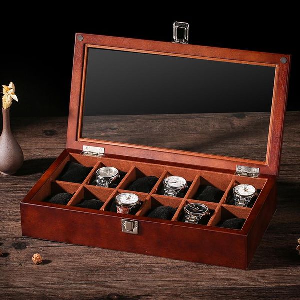 storage boxes & bins wooden sunroof watch box multi-tab collection display with lock 12 tabs
storage boxes & bins wooden sunroof watch box multi-tab collection display with lock 12 tabs