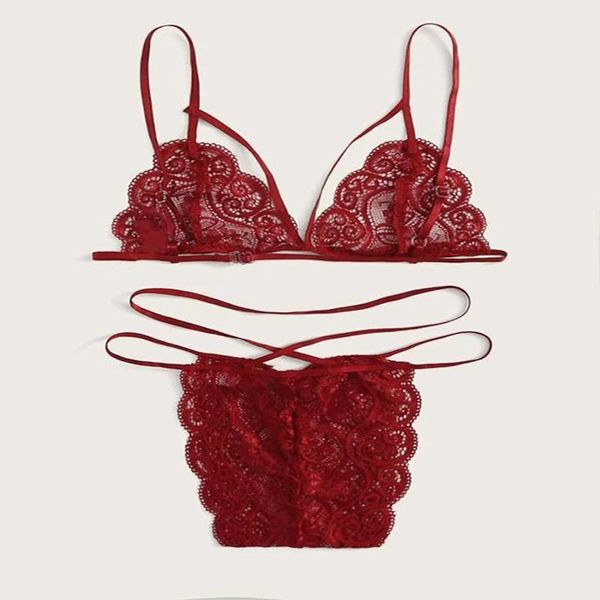 bras fashion women's lace three-point suit european and american underwear factory direct wholesale, Red;black
bras fashion women's lace three-point suit european and american underwear factory direct wholesale, Red;black