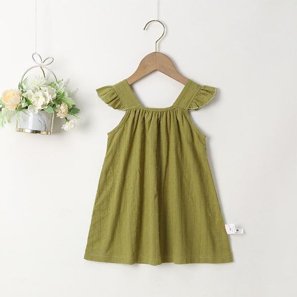 girl's dresses summer 2021 arrivals girls style dress strap army green solid bodycon cute a-line girl cake vestidos 0-2t, Red;yellow
girl's dresses summer 2021 arrivals girls style dress strap army green solid bodycon cute a-line girl cake vestidos 0-2t, Red;yellow