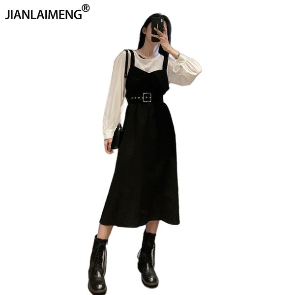 office lady midi dress women casual personality elegant party plus size dress autumn o-neck long sleeve one-piece dress korean, Black;gray
office lady midi dress women casual personality elegant party plus size dress autumn o-neck long sleeve one-piece dress korean, Black;gray
