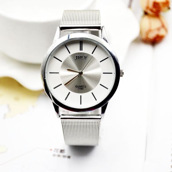 pin scale three needle mesh belt steel ribbon ultra thin watch women's watch, Slivery;brown
pin scale three needle mesh belt steel ribbon ultra thin watch women's watch, Slivery;brown
