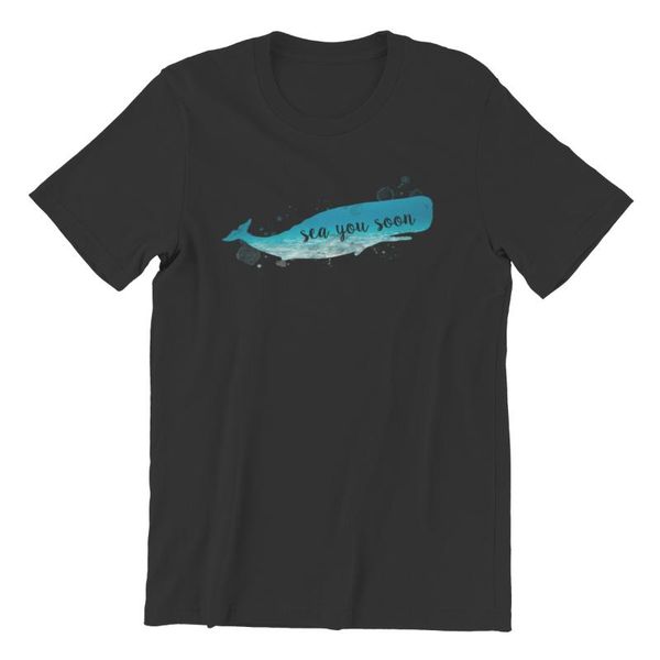 men's t-shirts t-shirt sea you soon funny graphic sleeve streetwear mens clothes 45712, White;black
men's t-shirts t-shirt sea you soon funny graphic sleeve streetwear mens clothes 45712, White;black