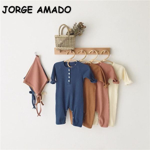 spring baby romper knitting waffle long sleeve cotton girls boys overalls with cap clothes e2460 jumpsuits, Blue
spring baby romper knitting waffle long sleeve cotton girls boys overalls with cap clothes e2460 jumpsuits, Blue