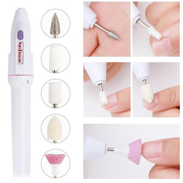 nail art kits electric drill pedicure file set 5 portable grinding pen shape polisher professional tool manicures
nail art kits electric drill pedicure file set 5 portable grinding pen shape polisher professional tool manicures
