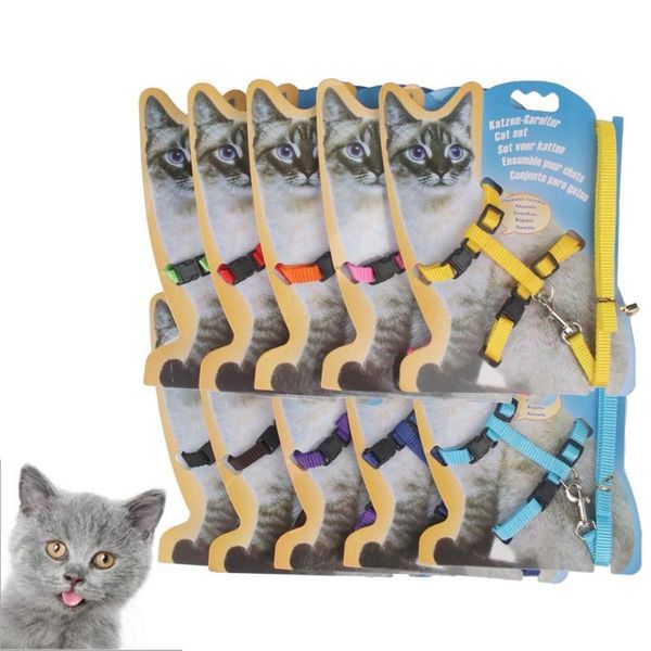 cat collars & leads pet collar harness and leash adjustable nylon traction dog kitten halter cats products for belt
cat collars & leads pet collar harness and leash adjustable nylon traction dog kitten halter cats products for belt