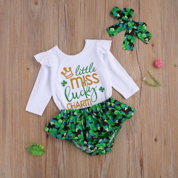 clothing sets baby girl's letter print long sleeve romper and shorts headwear three-piece suit for birthday party, White
clothing sets baby girl's letter print long sleeve romper and shorts headwear three-piece suit for birthday party, White