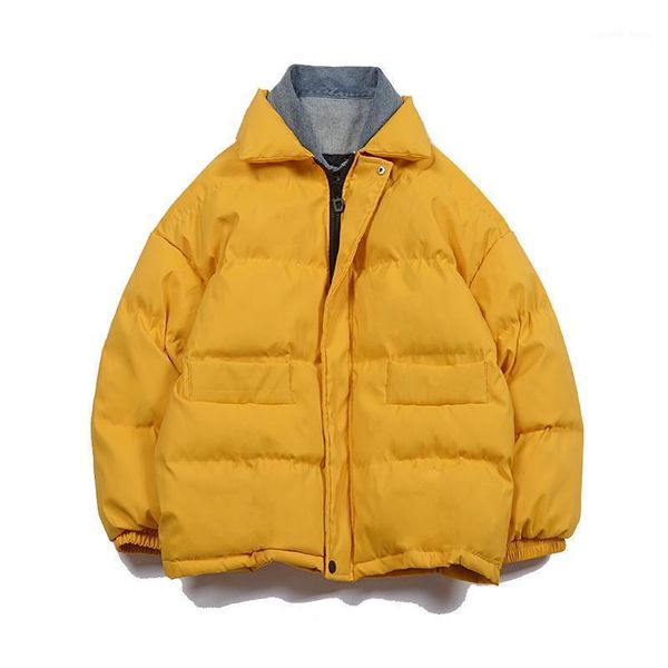 men's down & parkas winter vacation two warm cotton-padded jacket men and women hong kong wind couple ins loose korean trend cotton, Black
men's down & parkas winter vacation two warm cotton-padded jacket men and women hong kong wind couple ins loose korean trend cotton, Black