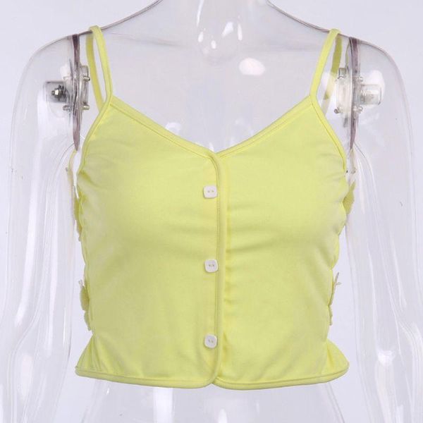 women's tanks & camis women single breasted v-neck cami halter crop 2021 female summer butterfly decor sleeveless tank vest cl, White
women's tanks & camis women single breasted v-neck cami halter crop 2021 female summer butterfly decor sleeveless tank vest cl, White