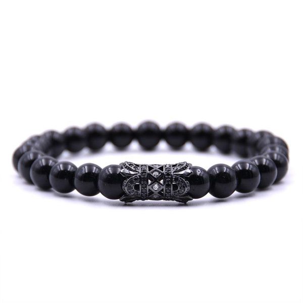 retro bright black 8mm stone bracelet pave cz 4 color flower tube bracelets men&women charm gift creative jewelry beaded, strands
retro bright black 8mm stone bracelet pave cz 4 color flower tube bracelets men&women charm gift creative jewelry beaded, strands