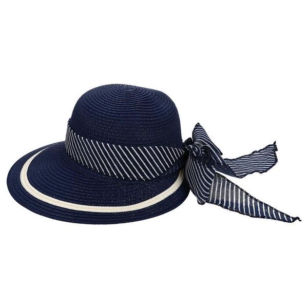 wide brim hats 1pc beach hat large straw fashion bowknot decor seaside for lady women, Blue;gray
wide brim hats 1pc beach hat large straw fashion bowknot decor seaside for lady women, Blue;gray