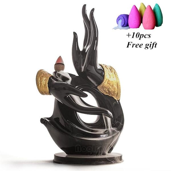 fragrance lamps buddha hands backflow incense burner creative decoration household purification air ceramic large waterfall censer
fragrance lamps buddha hands backflow incense burner creative decoration household purification air ceramic large waterfall censer