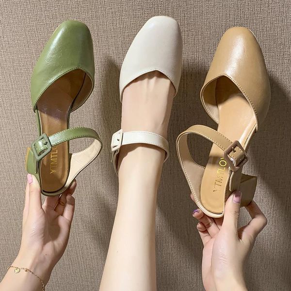 sandals party women mules slipper pointed toe block strap closed shallow high heels shoes black beige square heel pumps
sandals party women mules slipper pointed toe block strap closed shallow high heels shoes black beige square heel pumps