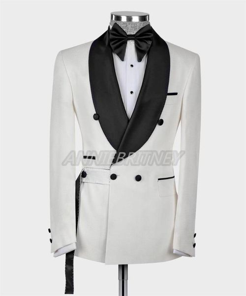 men's suits & blazers 2021 tailor made luxury noble white blazer and pants men for wedding man suit slim fit party, White;black
men's suits & blazers 2021 tailor made luxury noble white blazer and pants men for wedding man suit slim fit party, White;black