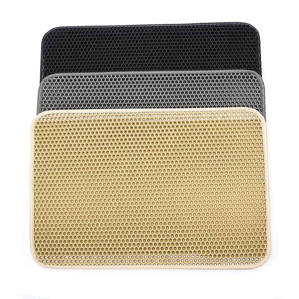 cat beds & furniture eva waterproof pet litter mat double layer trapping pets pad bottom non-slip floor
cat beds & furniture eva waterproof pet litter mat double layer trapping pets pad bottom non-slip floor