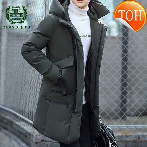 men down jacket korean mid-length winter thick hooded big pockets overcoats male casual slim windproof jackets mens clothing, Black
men down jacket korean mid-length winter thick hooded big pockets overcoats male casual slim windproof jackets mens clothing, Black
