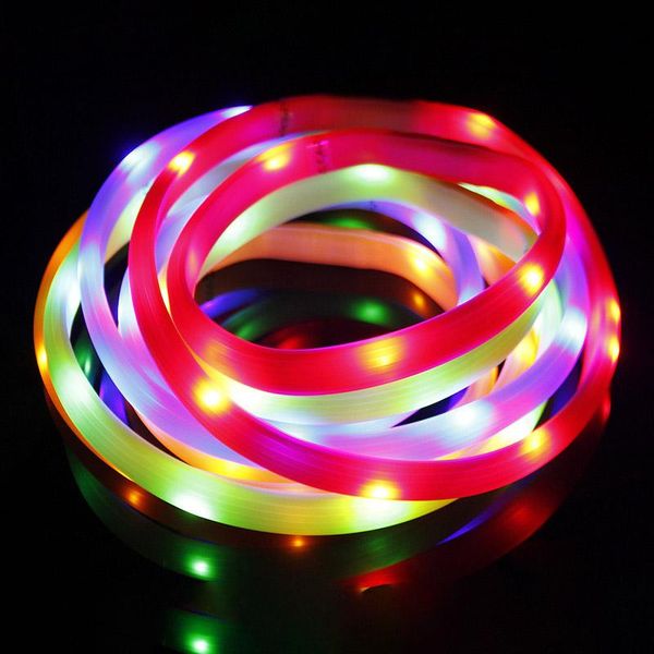dog collars & leashes pet led light up silicone collar waterproof cuttable usb rechargeable neck strap for safety
dog collars & leashes pet led light up silicone collar waterproof cuttable usb rechargeable neck strap for safety