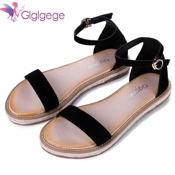 glglgege 2021 style ladies shoes simple buckle summer fashion casual sweet pink big size 33-43 flat sandals, Black
glglgege 2021 style ladies shoes simple buckle summer fashion casual sweet pink big size 33-43 flat sandals, Black