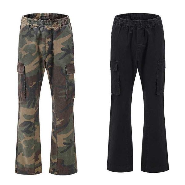 men's pants high fashion brand washing water multi pocket camouflage horn overalls ins same street men's and women's wide leg, Black
men's pants high fashion brand washing water multi pocket camouflage horn overalls ins same street men's and women's wide leg, Black