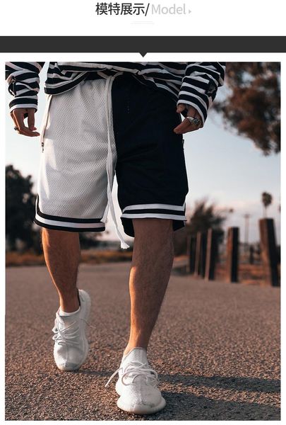 hip-hop sports shorts men's outdoor quick-dry running nickel pants active knee length, White;black
hip-hop sports shorts men's outdoor quick-dry running nickel pants active knee length, White;black
