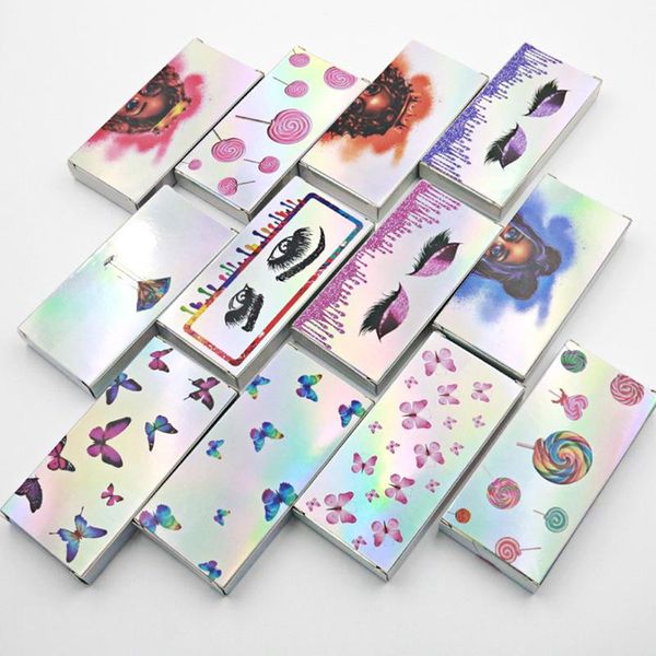 false eyelashes laser packaging box lashes boxes empty eyelash package case 25mm holographic rectangle
false eyelashes laser packaging box lashes boxes empty eyelash package case 25mm holographic rectangle