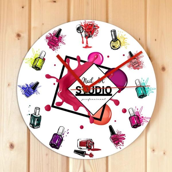 wall clocks nail art studio clock modern design beauty salon decoration silent quartz haning watch technician gift idea
wall clocks nail art studio clock modern design beauty salon decoration silent quartz haning watch technician gift idea