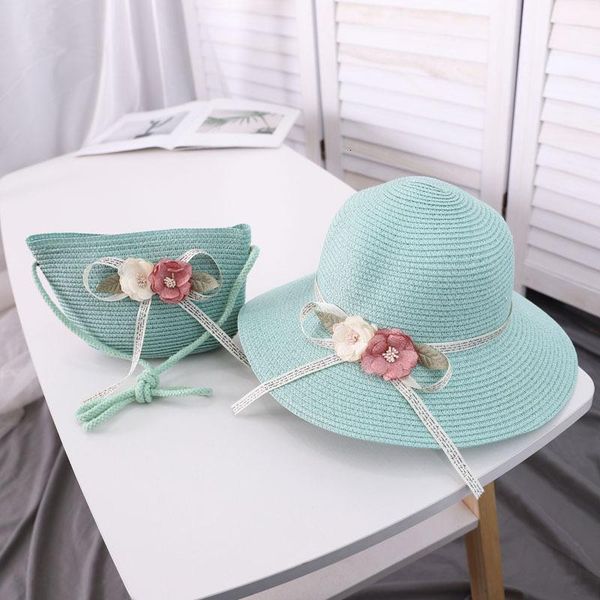 bucket hat fashion straw spring and summer floret outdoor sunshade girls' satchel set travel basin, Blue;gray
bucket hat fashion straw spring and summer floret outdoor sunshade girls' satchel set travel basin, Blue;gray