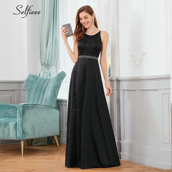 elegant black women dress a-line beaded o-neck spaghetti straps pleated sparkle laides maxi party long casual dresses, Black;gray
elegant black women dress a-line beaded o-neck spaghetti straps pleated sparkle laides maxi party long casual dresses, Black;gray