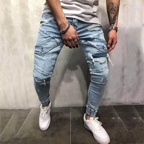 men's jeans men hip hop skinny retro blue biker pencil pants locomotive denim streets draped for male
men's jeans men hip hop skinny retro blue biker pencil pants locomotive denim streets draped for male