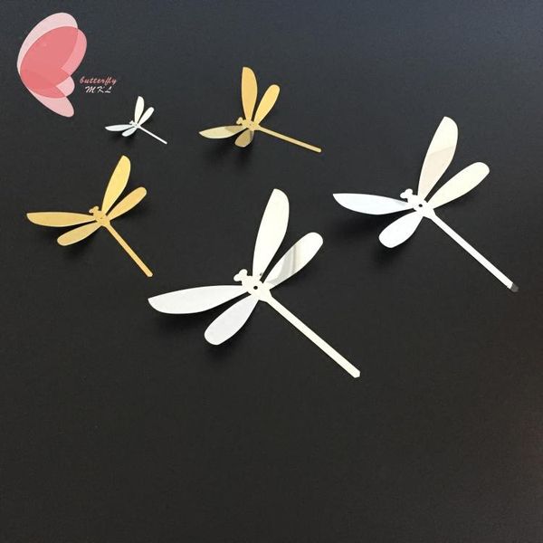 5pcs/lot stainless steel gold/silver dragonfly wall sticker three-dimensional mirror wedding home decoration stickers
5pcs/lot stainless steel gold/silver dragonfly wall sticker three-dimensional mirror wedding home decoration stickers