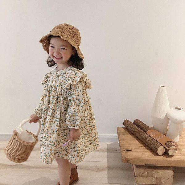 girl's dresses dress full sleeve knee length pullover a-line print regular cotton fashion simple sweet spring autumn children girls, Red;yellow
girl's dresses dress full sleeve knee length pullover a-line print regular cotton fashion simple sweet spring autumn children girls, Red;yellow