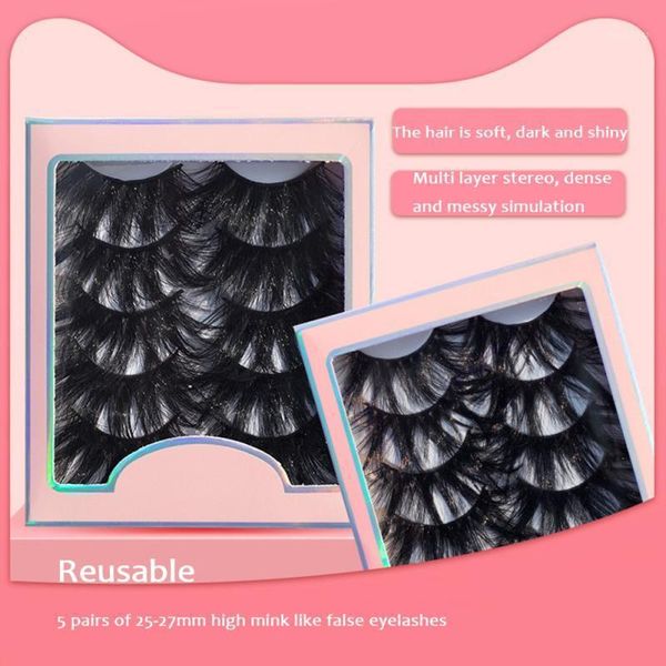 pairs 3d mink lashes false eyelashes fluffy soft extended thick reusable eyelash makeup1
pairs 3d mink lashes false eyelashes fluffy soft extended thick reusable eyelash makeup1