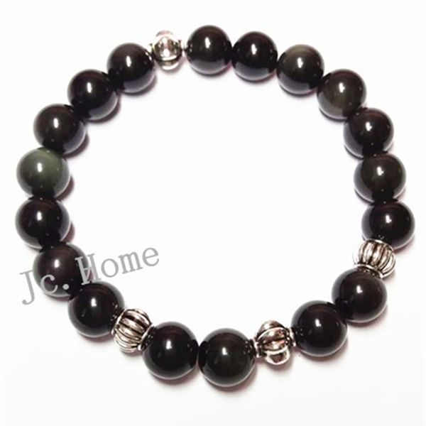 factory outlet party favor chrome/hearts bracelet croxin chrome heal tibetan silver new hand made 8mm obsidian
factory outlet party favor chrome/hearts bracelet croxin chrome heal tibetan silver new hand made 8mm obsidian
