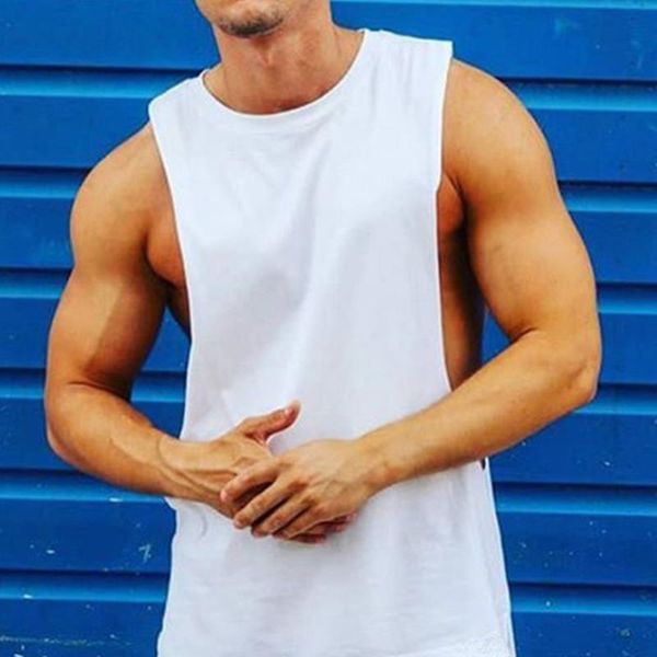 men' tank mens workout fitness bodybuilding clothing low cut armholes vivid vest muscle singlets activewear sleeveless, White;black
men' tank mens workout fitness bodybuilding clothing low cut armholes vivid vest muscle singlets activewear sleeveless, White;black