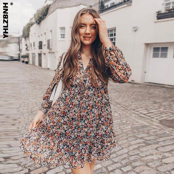 casual dresses yhlzbnh summer boho floral print dress women lantern long sleeve pleated v neck beach mini female roupa feminina, Black;gray
casual dresses yhlzbnh summer boho floral print dress women lantern long sleeve pleated v neck beach mini female roupa feminina, Black;gray