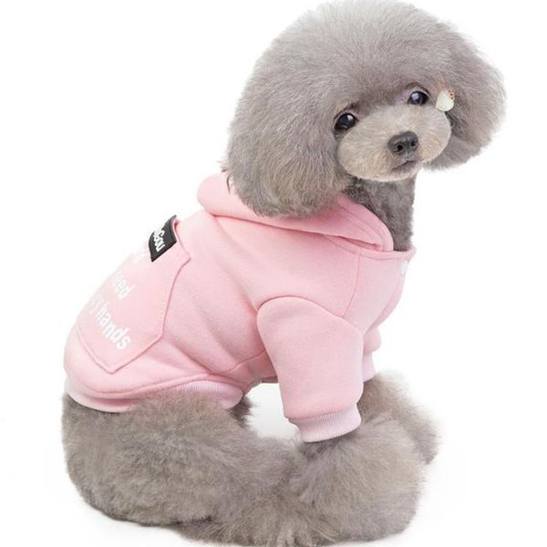 dog apparel pet clothes autumn and winter small medium-sized cat big pocket sweater with hat button curly chihuahua
dog apparel pet clothes autumn and winter small medium-sized cat big pocket sweater with hat button curly chihuahua