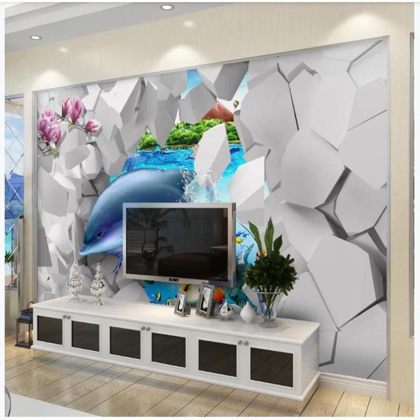 custom po wallpaper 3d mural for walls 3 d fashion modern underwater world dolphin tv background wall papers wallpapers
custom po wallpaper 3d mural for walls 3 d fashion modern underwater world dolphin tv background wall papers wallpapers