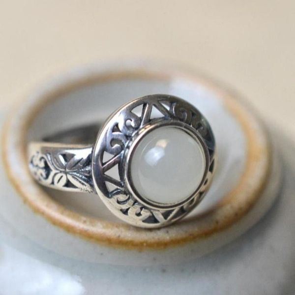 silver original female models chinese retro style natural hetian jade women opening adjustable ring holiday anniversary gift cluster rings, Golden;silver
silver original female models chinese retro style natural hetian jade women opening adjustable ring holiday anniversary gift cluster rings, Golden;silver