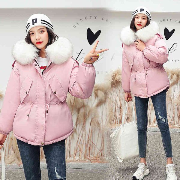 new jacket winter with big fur collar winter coat women parkas loose clothes with hats and large size 210413, Black
new jacket winter with big fur collar winter coat women parkas loose clothes with hats and large size 210413, Black
