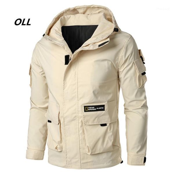 hoody bomber jacket men mulit-pocket cargo jackets designer steetwear autumn hip hop windbreaker coats korean fashion 5xl men's, Black;brown
hoody bomber jacket men mulit-pocket cargo jackets designer steetwear autumn hip hop windbreaker coats korean fashion 5xl men's, Black;brown