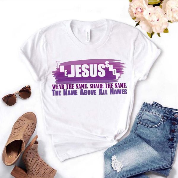 and womens jesus name is men higher women than everyones basic casual letter printed girl harajuku, White;black
and womens jesus name is men higher women than everyones basic casual letter printed girl harajuku, White;black